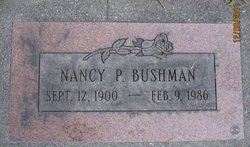 Nancy P <I>Davis</I> Bushman 