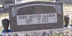 Fern <I>Taylor</I> Allred 