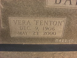 Vera Louise <I>Fenton</I> Babcock 