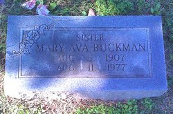 Mary Ava Buckman 