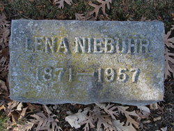 Caroline Lena “Lena” <I>Hoffman</I> Niebuhr 