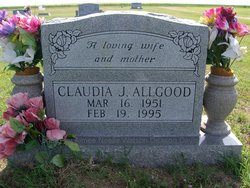 Claudia J. <I>Watson</I> Allgood 