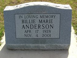 Billie Marie Anderson 
