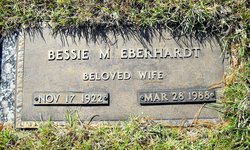 Bessie Marie <I>Hanlon</I> Eberhardt 
