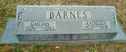 Kathleen <I>Bennett</I> Barnes 
