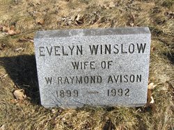 Evelyn Ruth <I>Winslow</I> Avison 