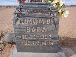 Juanita B Baca 