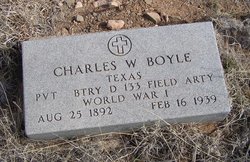 Pvt Charles W. Boyle 