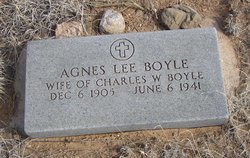 Agnes Lee <I>Jones</I> Boyle 