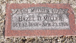 Hazel D. <I>Denio</I> Miller 