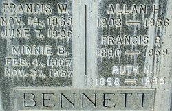 Allan H Bennett 