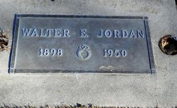 Walter E Jordan 
