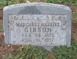 Margaret Harriett Gibson 