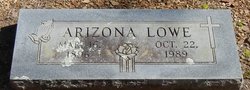 Arizona “Zona” <I>Mosley</I> Lowe 