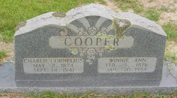 Charlie Cornelius Cooper 