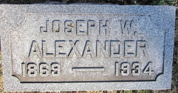 Joseph Welton Alexander 