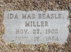 Ida Mae <I>Beasley</I> Miller 
