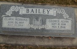 Clara <I>Robbins</I> Bailey 