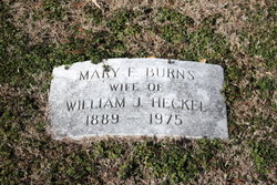 Mary Elizabeth <I>Burns</I> Heckel 