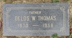 DeLos W “Dell” Thomas 