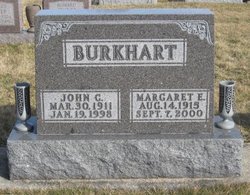 Margaret Emma <I>Grismore</I> Burkhart 