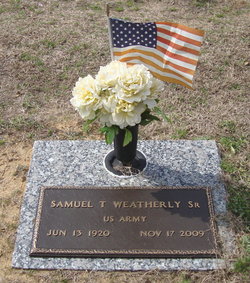 Samuel T Weatherly Sr.