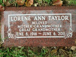 Lorene Ann Taylor 