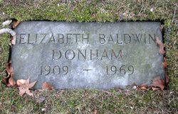 Elizabeth <I>Baldwin</I> Donham 