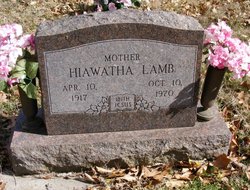 Hiawatha <I>Foreman</I> Lamb 