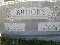 Alma <I>Glasscock</I> Brooks 