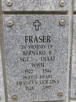 SGT Bernard R Fraser 