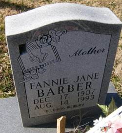 Fannie Jane Barber 