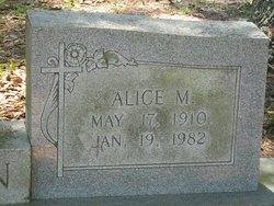 Alice M <I>Gargano</I> Newton 