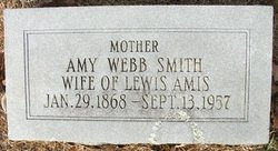 Amy Webb <I>Smith</I> Amis 