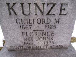 Florence <I>Johns</I> Kunze 