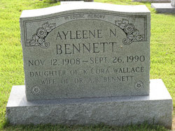 Ayleene N. <I>Wallace</I> Bennett 