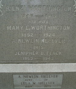 Mary Emma <I>Flack</I> Worthington 