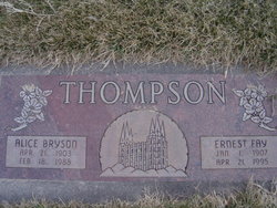 Ernest Fay Thompson 