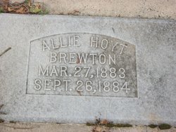 Allie Hoyt Brewton 