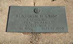 Pvt Benjamin H. Crisp 