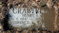 Florence E. <I>Gates</I> Crabtree 
