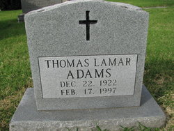 Thomas Lamar Adams 