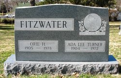 Ada Lee <I>Turner</I> Fitzwater 