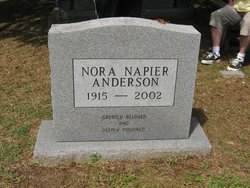 Nora <I>Napier</I> Anderson 
