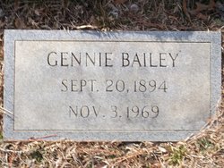 Gennie Bluford “Pete” Bailey 