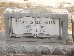 Sarah Estelle <I>Smith</I> Allen 
