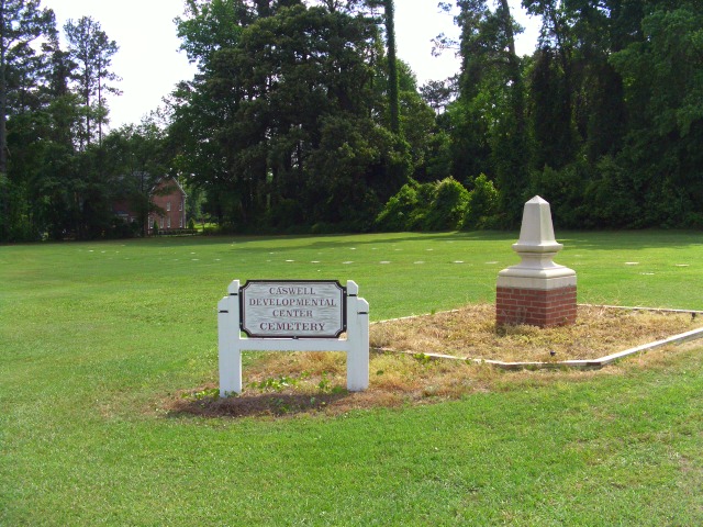 Caswell Developmental Center Cemetery