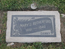 Mary Katherine “Mae” <I>Trimble</I> Rutherford 