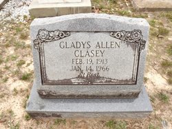 Gladys <I>Allen</I> Clasey 