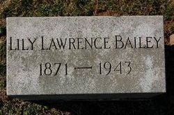 Lily <I>Lawrence</I> Bailey 